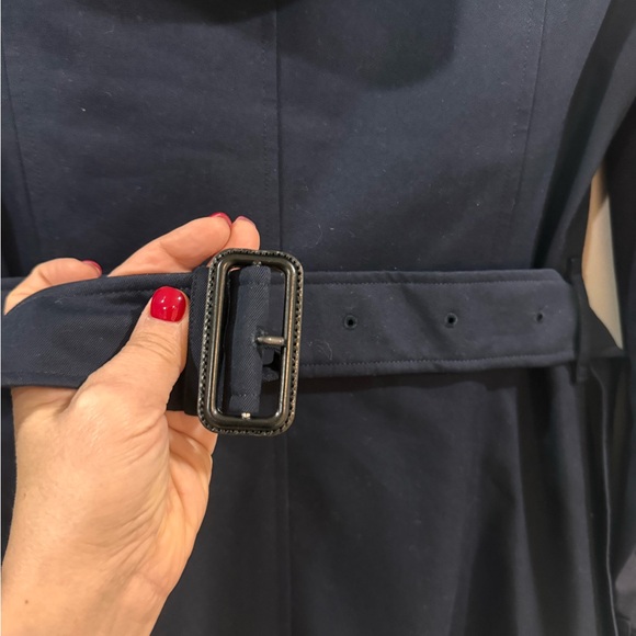 Burberry Coal Blue Trench Coat - Picture 7 of 8